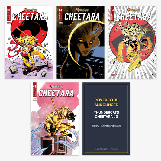 Thundercats Cheetara #3 Bundle – Covers A–E (No Incentive)