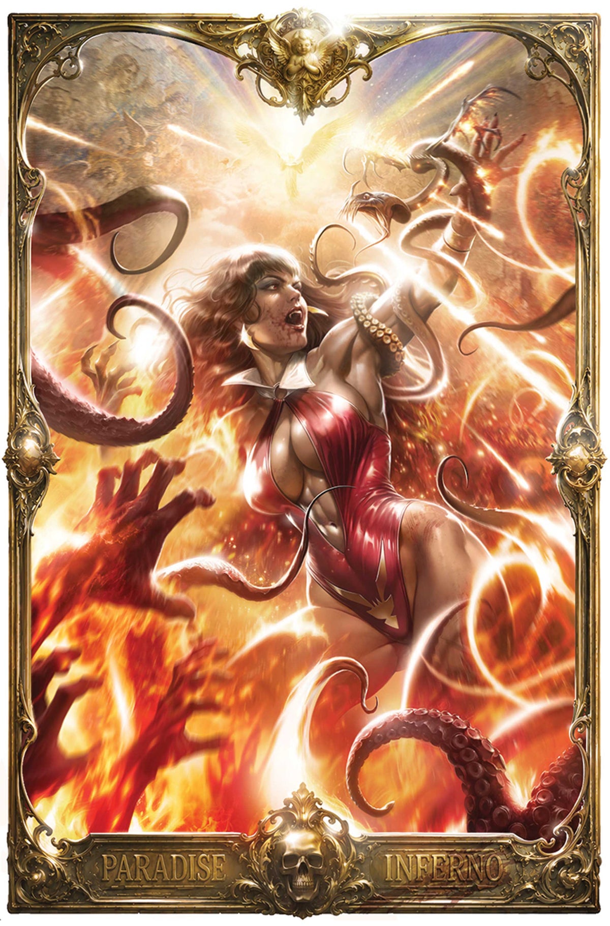 Vampirella Paradise #1 Cover H – Francesco Mattina Metal Premium Variant
