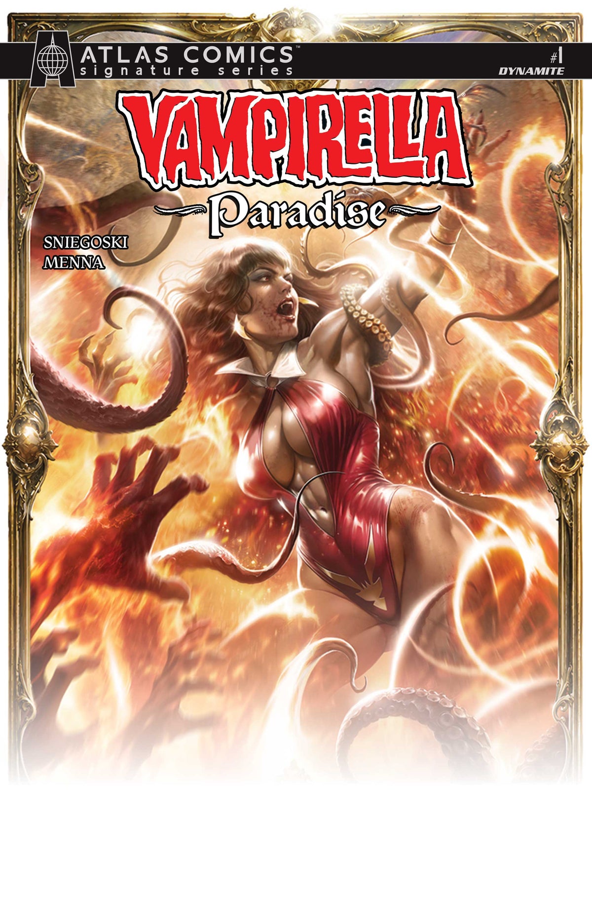 Vampirella Paradise #1 Cover K – Francesco Mattina Atlas Ed Signed by