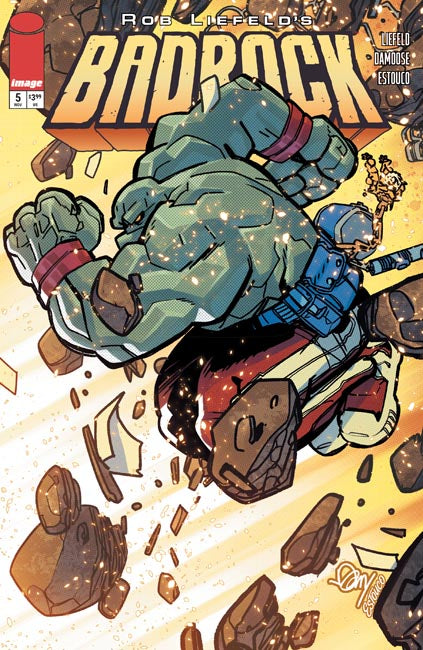 Badrock #5 Cover A – Seth Damoose
