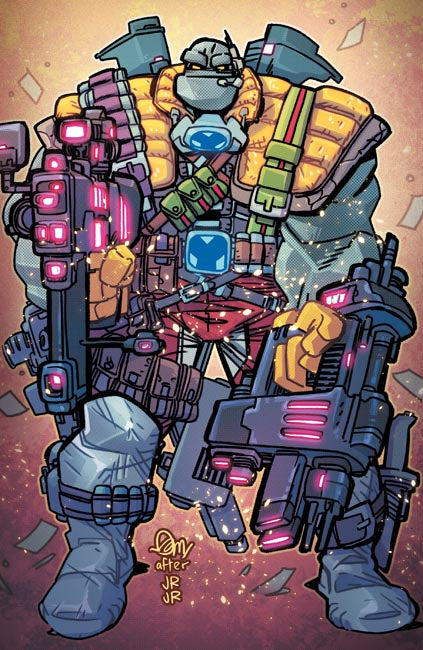 Badrock #5 Cover C – Seth Damoose Virgin Variant