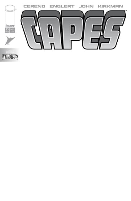Invincible Universe Capes #13 Cover F – Blank Sketch Variant