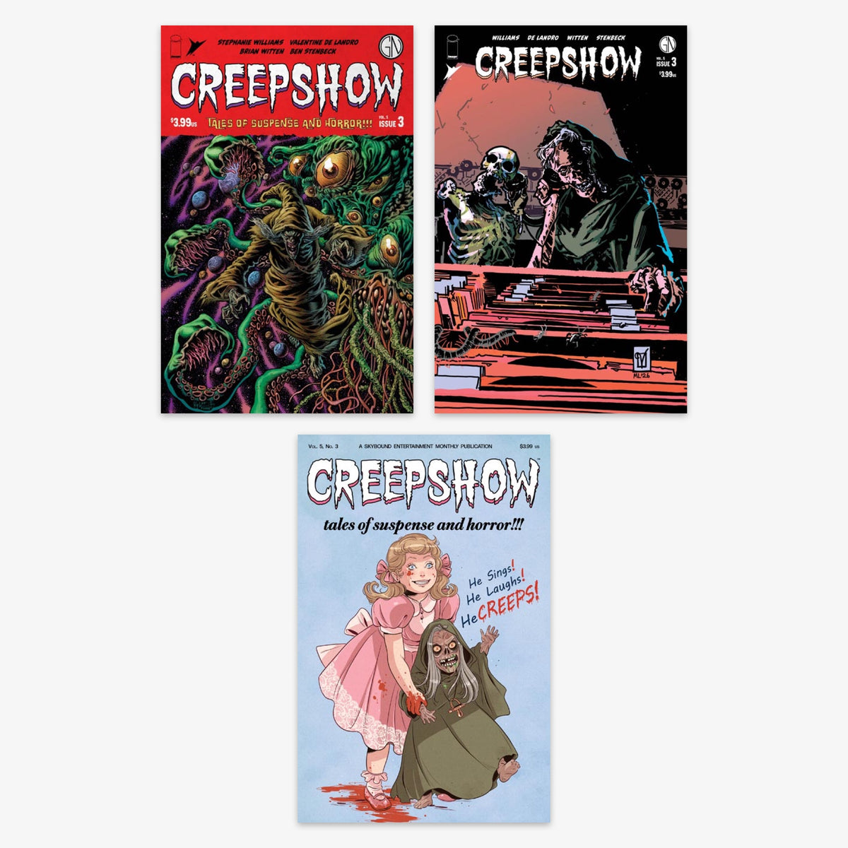 Creepshow Vol 05 #3 (of 5) Bundle – Covers A–C