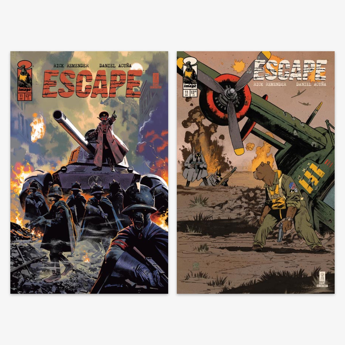 Escape #11 Bundle – Covers A & B
