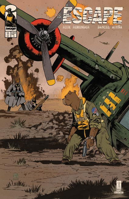 Escape #11 Cover B – Vlad Legostaev Variant