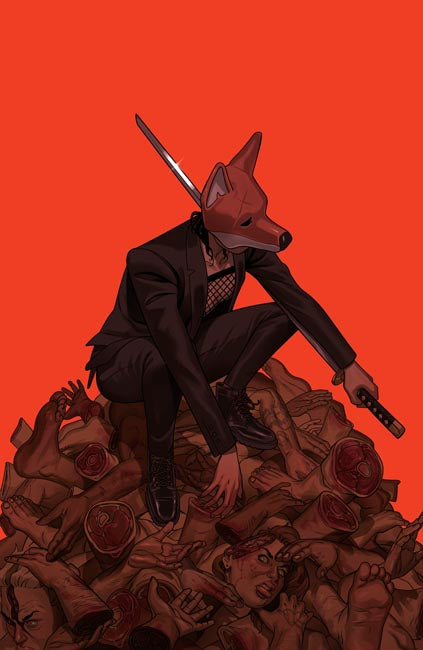 Exquisite Corpses Fox Mask Killer #3 (of 5) Cover D – 1:25 Ratio Rachael Stott Virgin Variant