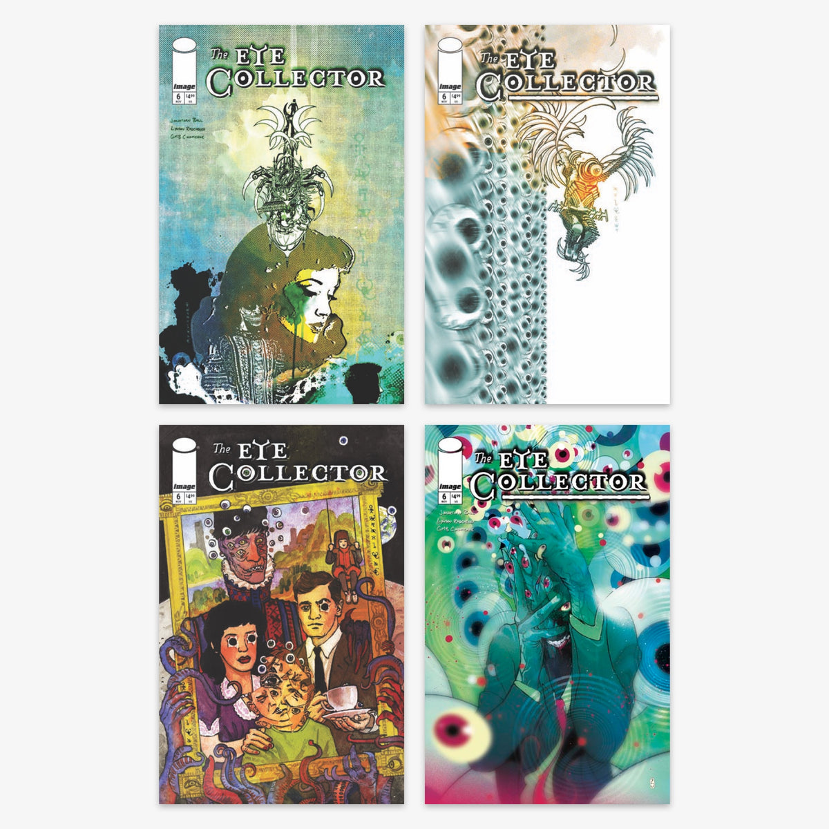 Eye Collector #6 Bundle – Covers A–D