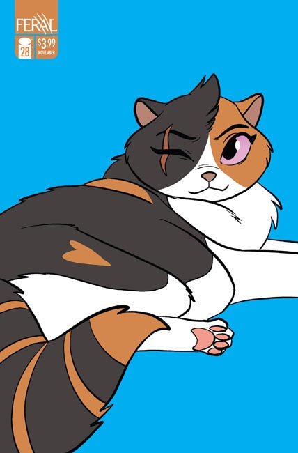 Feral #28 Cover C – Trish Forstner Character Spotlight