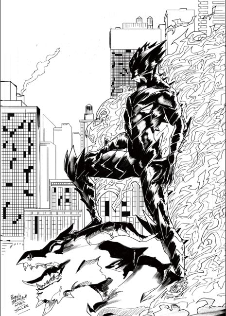 Fireborn #6 Cover G – 1:25 Patrick Mulholland B&W Virgin