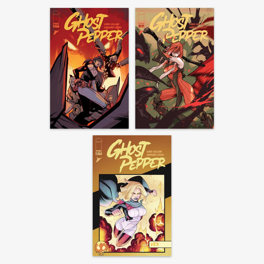 Ghost Pepper #17 Bundle – Covers A–C (No Incentive)