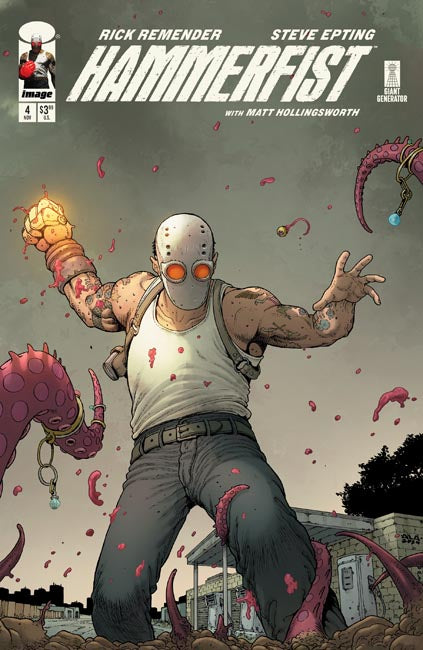 Hammerfist #4 Cover B – Andre Lima Araujo Variant