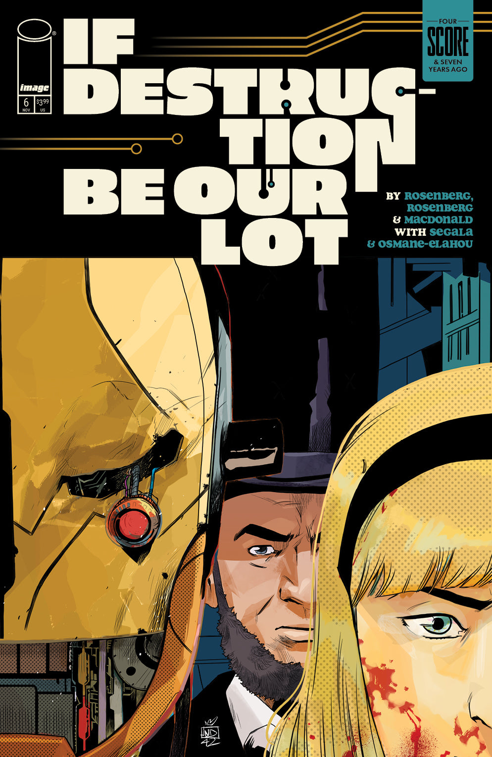 If Destruction Be Our Lot #6 Cover B – Stefano Landini Abe Invades Variant