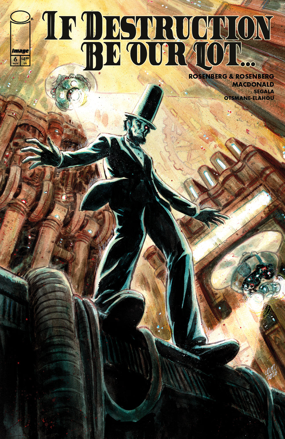 If Destruction Be Our Lot #6 Cover C – 1:25 Ratio Brian Level Variant