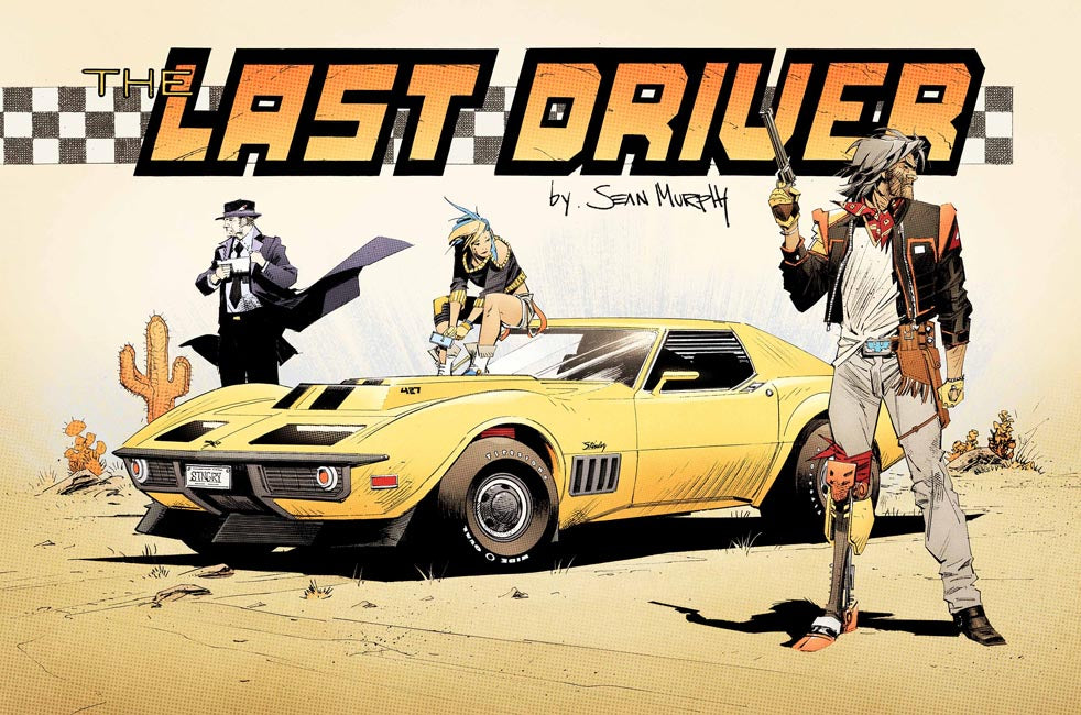 Last Driver #4 (of 5) Cover B – Sean Murphy Sideways Variant