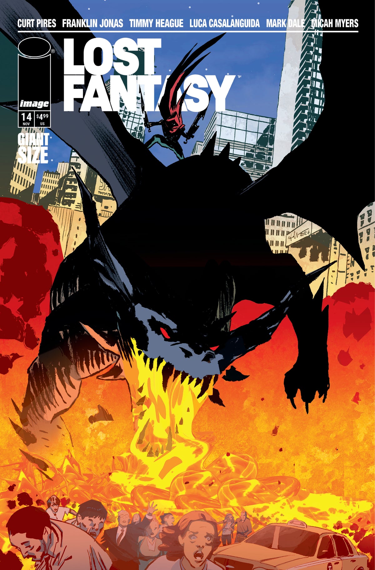 Lost Fantasy #14 Cover A – Luca Casalanguida