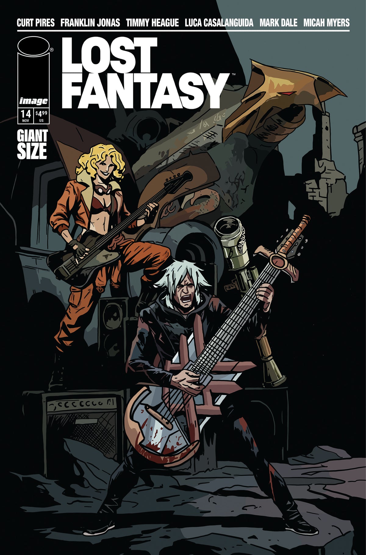Lost Fantasy #14 Cover C – Emmanuel Gervasoni Cardstock Concert