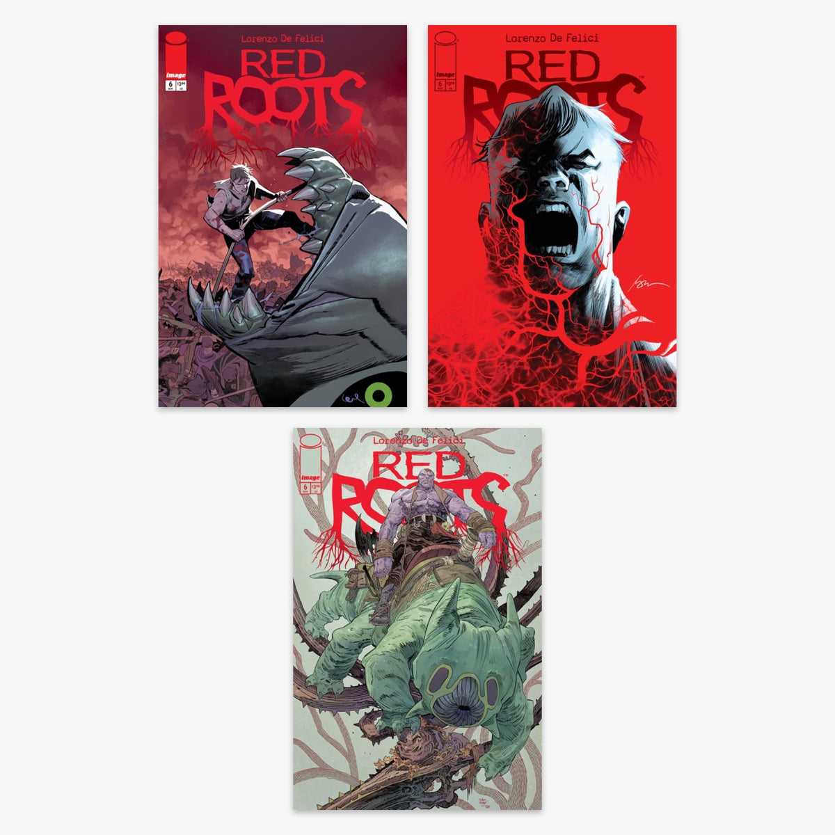 Red Roots #6 Bundle – Covers A–C