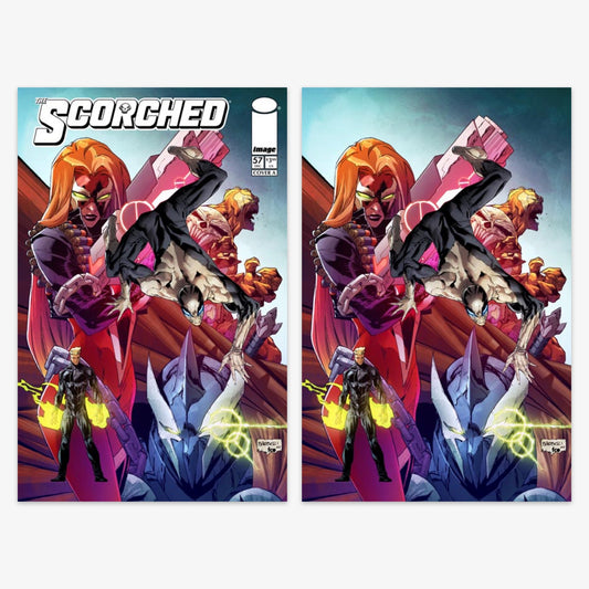 Spawn Scorched #57 Bundle – Covers A & B