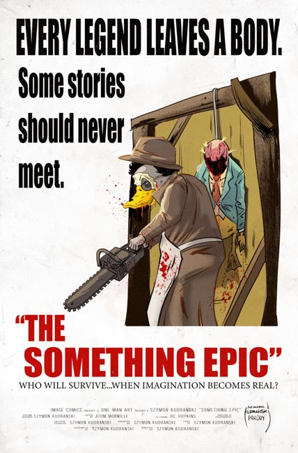 Something Epic #17 Cover B – Szymon Kudranski Texas Chainsaw Massacre