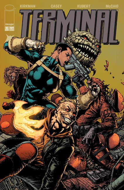 Terminal #5 Cover B – David Finch & Dave McCaig Variant