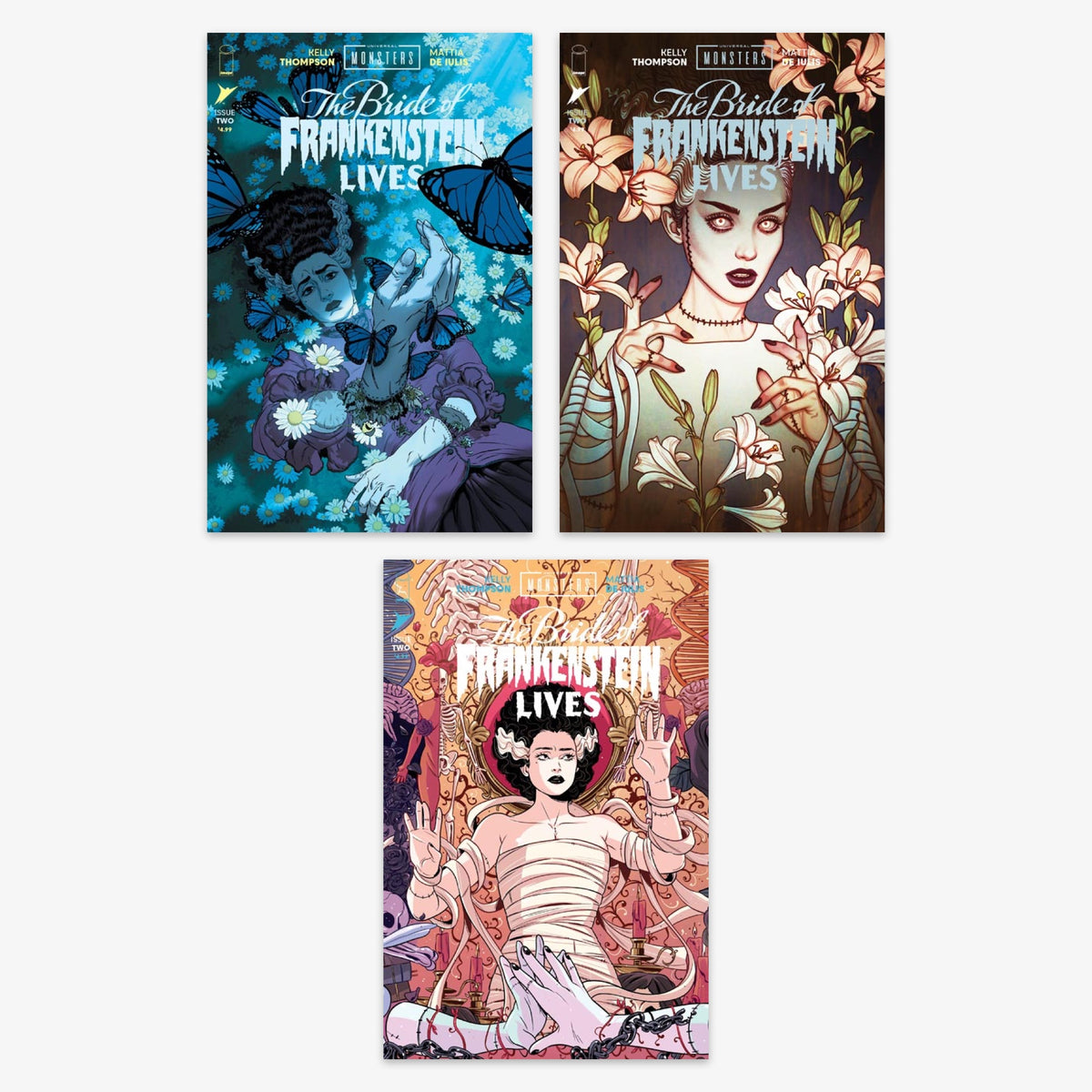 Universal Monsters the Bride of Frankenstein Lives #2 (of 4) Bundle – Covers A–C (No Incentive)