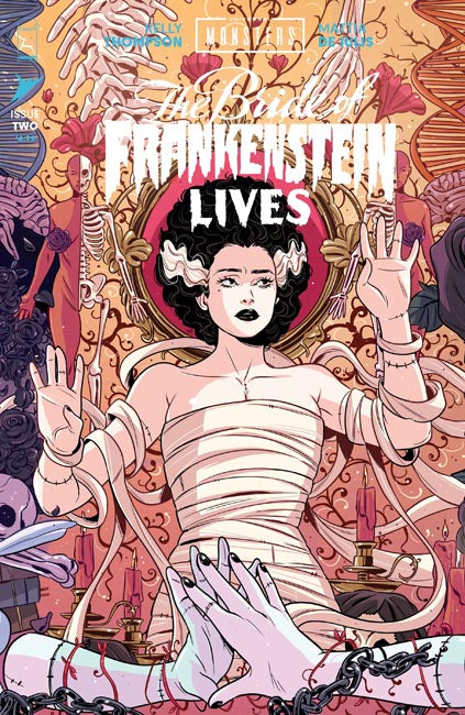 Universal Monsters the Bride of Frankenstein Lives #2 (of 4) Cover C – Luana Vecchio Connecting Variant