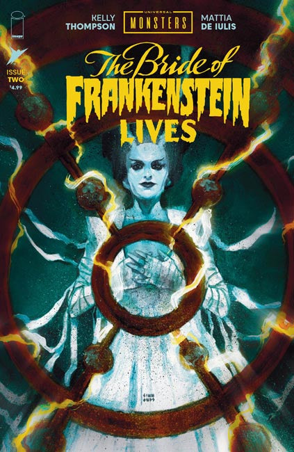 Universal Monsters the Bride of Frankenstein Lives #2 (of 4) Cover F – 1:75 Ratio Martin Simmonds Variant