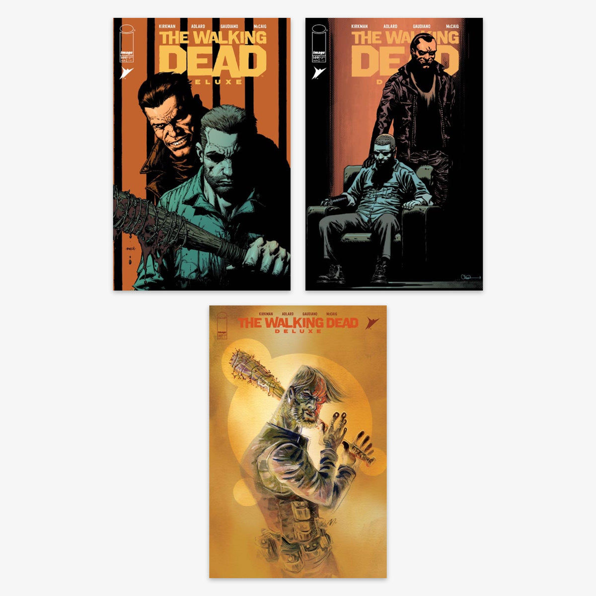 Walking Dead Deluxe #149 Bundle – Covers A–C