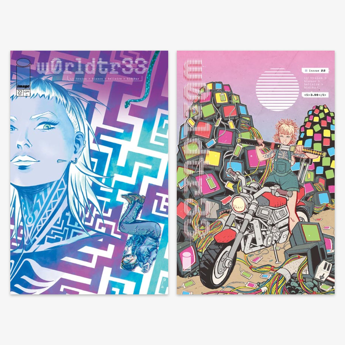 W0rldTr33 #22 Bundle – Covers A & B (No Incentive)
