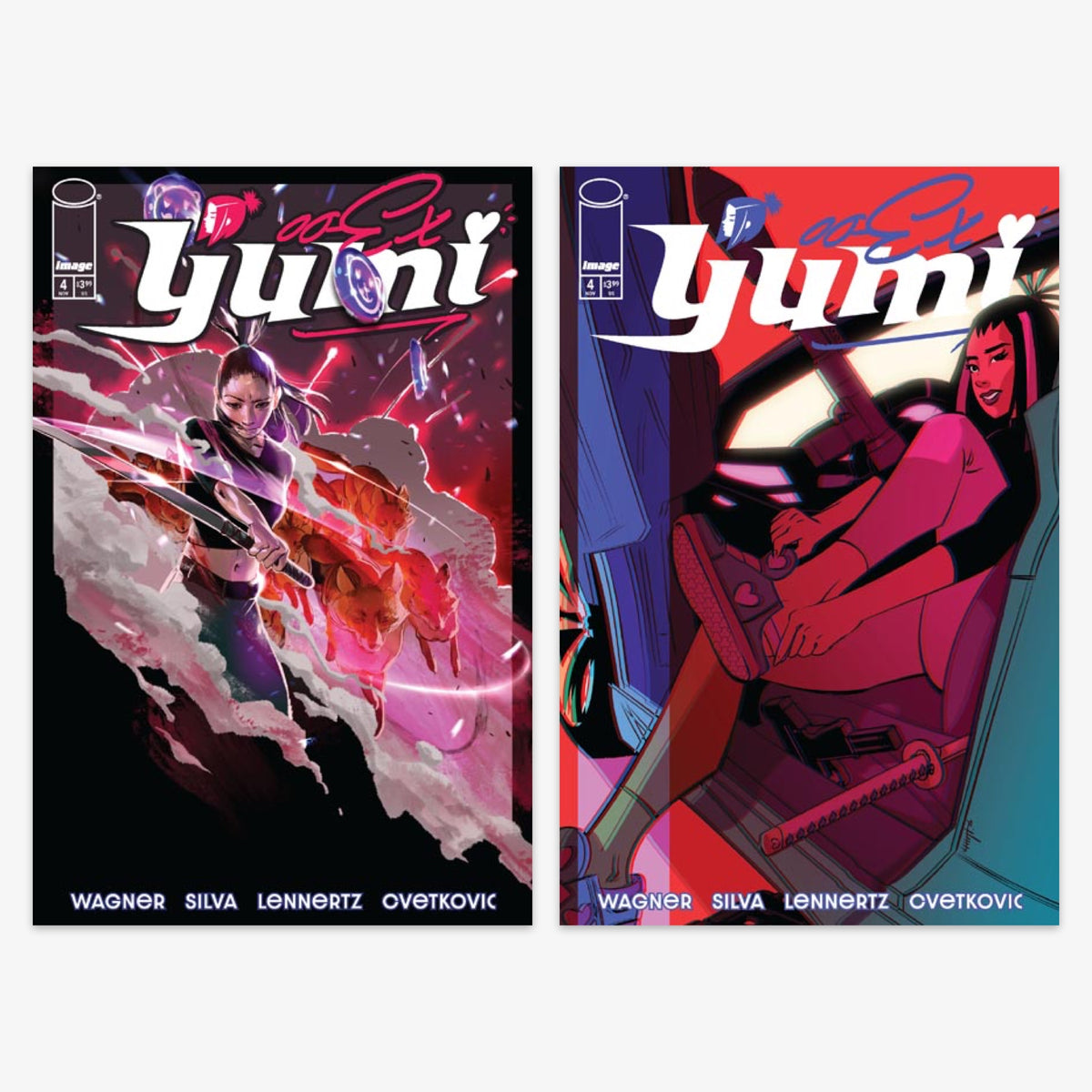 Yumi 00ex #4 (of 4) Bundle – Covers A & B