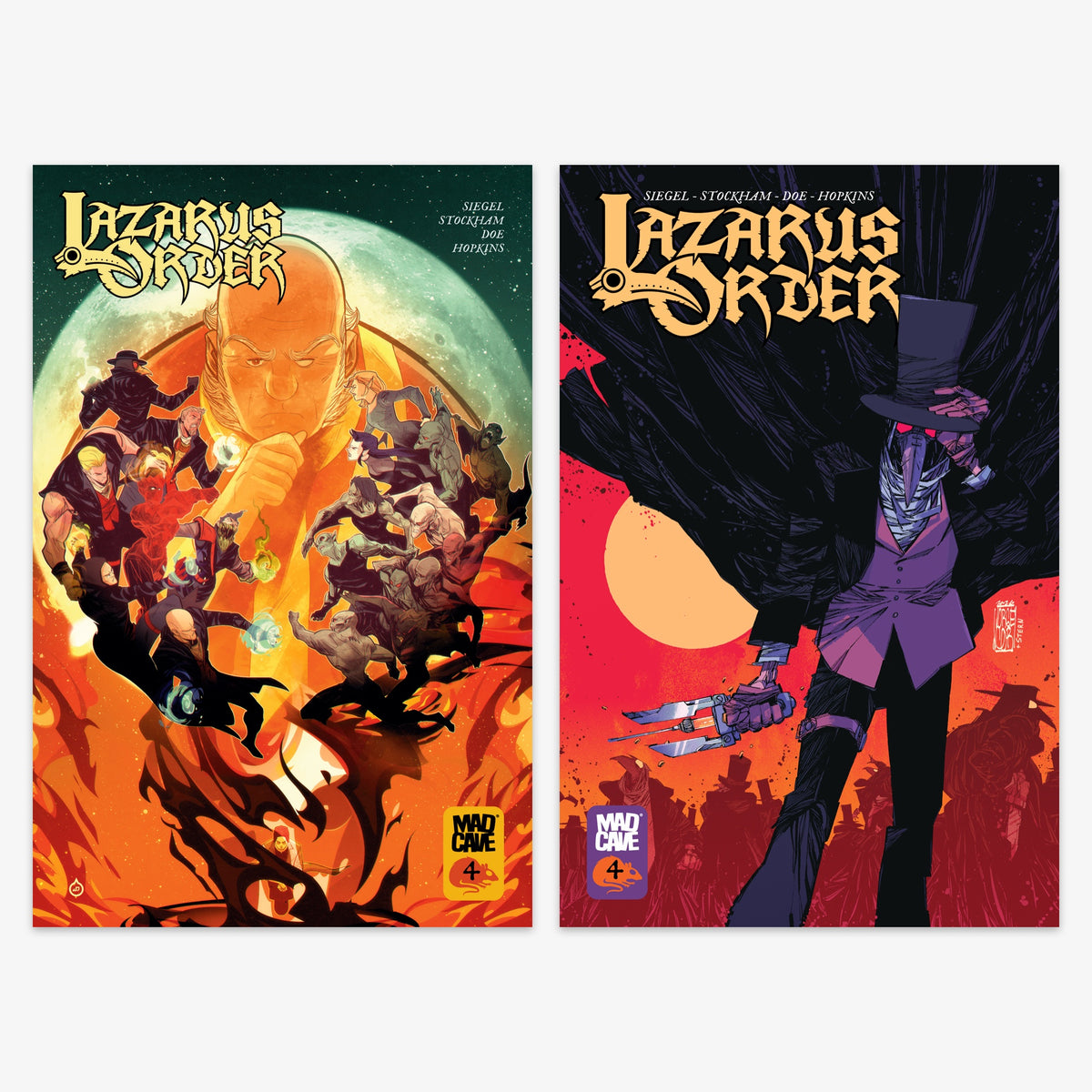 Lazarus Order #4 (of 8) Bundle – Covers A & B