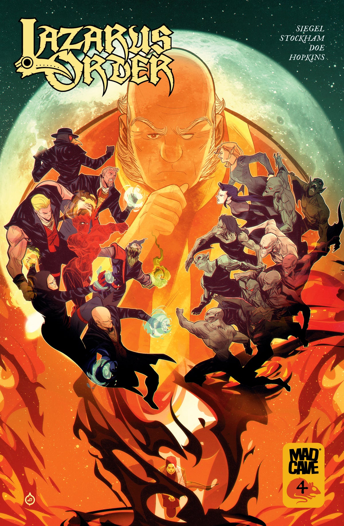 Lazarus Order #4 (of 8) Cover A – Juan Doe