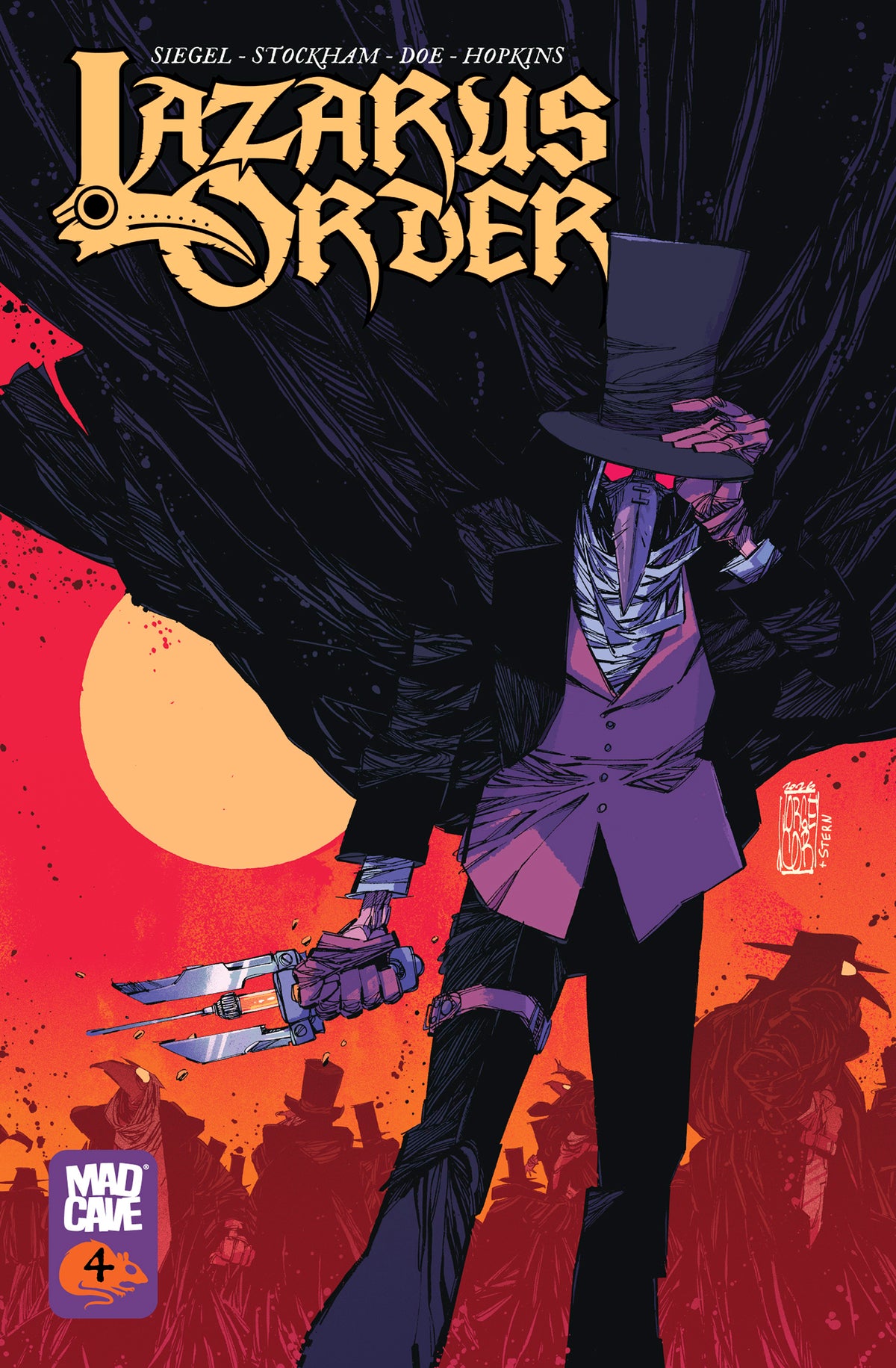 Lazarus Order #4 (of 8) Cover B – Jorge Corona Sarah Stern Variant