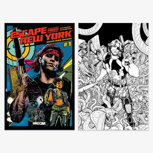 Escape From New York Escape From Chicago #1 2ND PTG Bundle – Covers A & B
