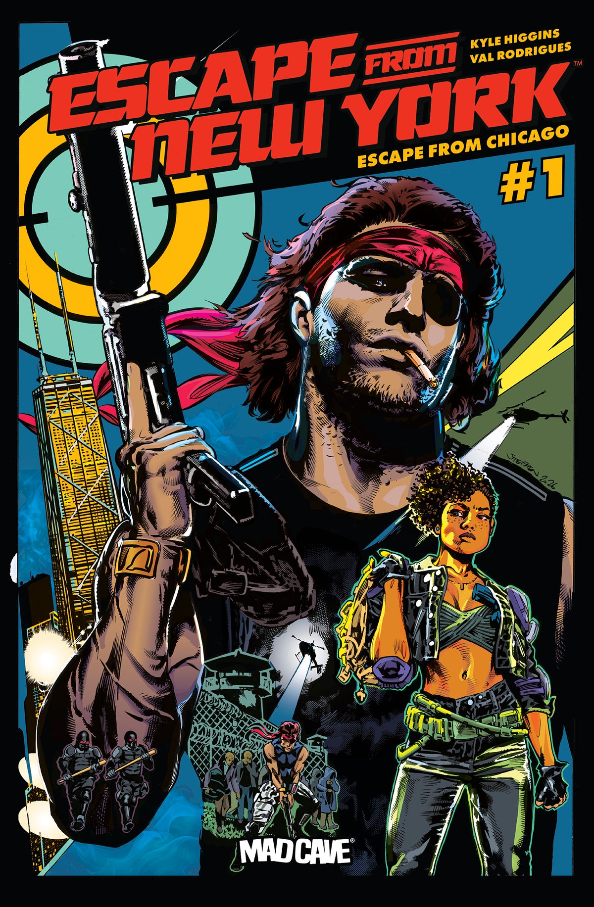 Escape From New York Escape From Chicago #1 2ND PTG Cover A – Stephen Mooney