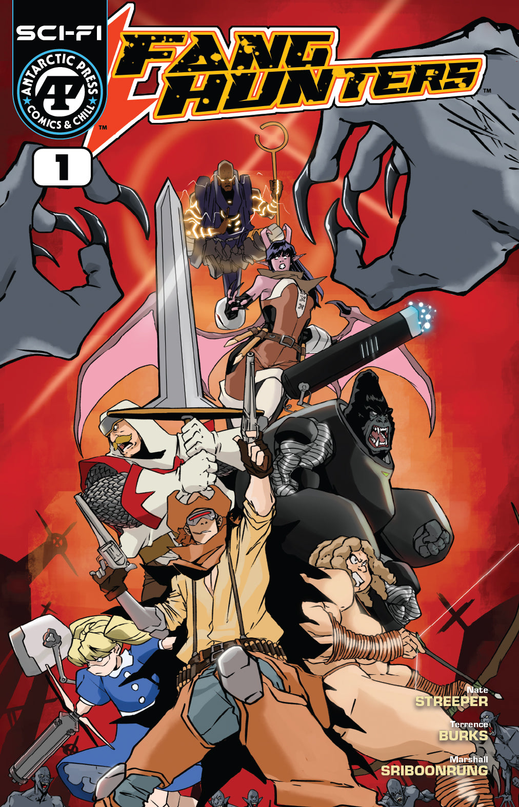 Fang Hunters #1 Cover A – Terrence Burks