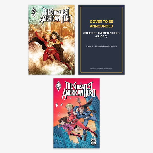 Greatest American Hero #5 (of 5) Bundle – Covers A–C
