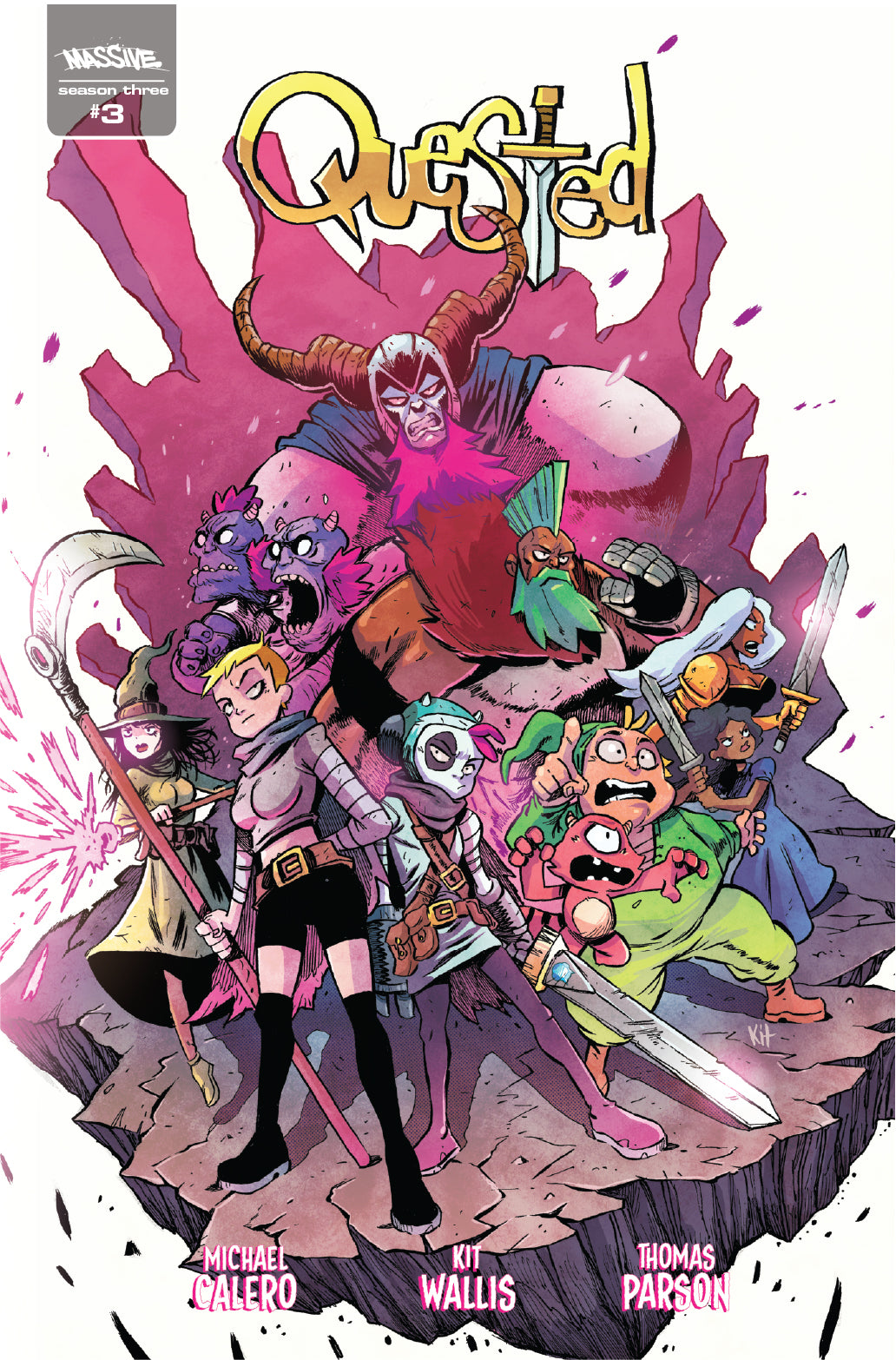 Quested #3 (of 3) Cover A – Kit Wallis