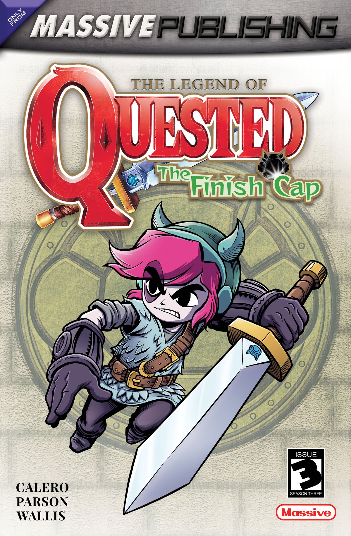 Quested #3 (of 3) Cover C – Trevor Richardson Video Game Homage