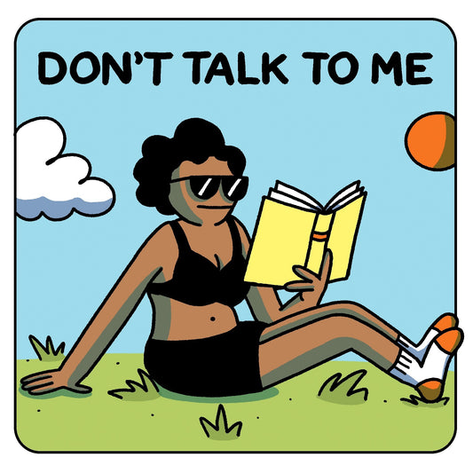 Fungirl Forever Dont Talk to Me Sticker Default Title