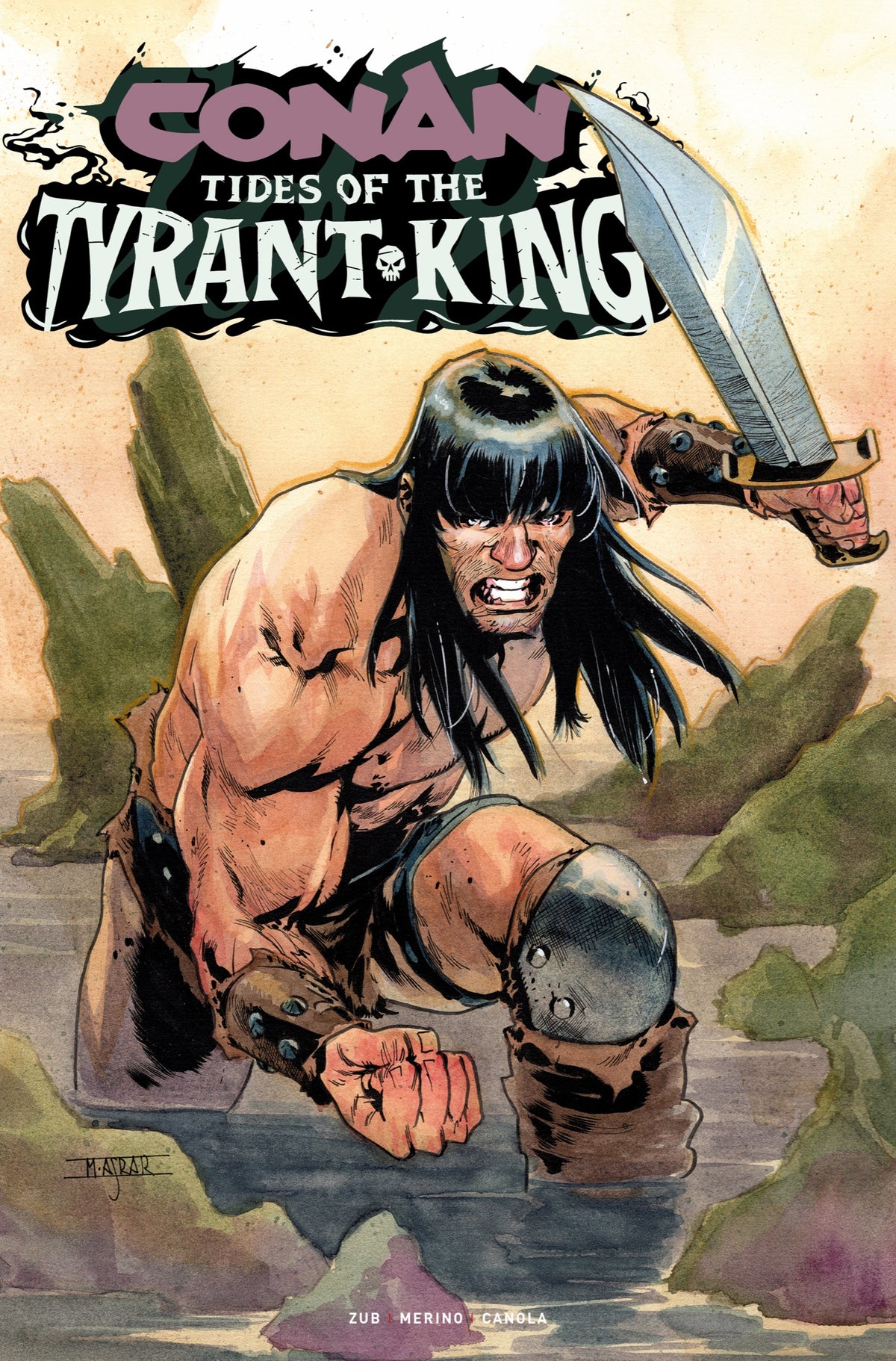 Conan the Barbarian Tides of the Tyrant King #3 (of 4) Cover A – Mahmud Asrar
