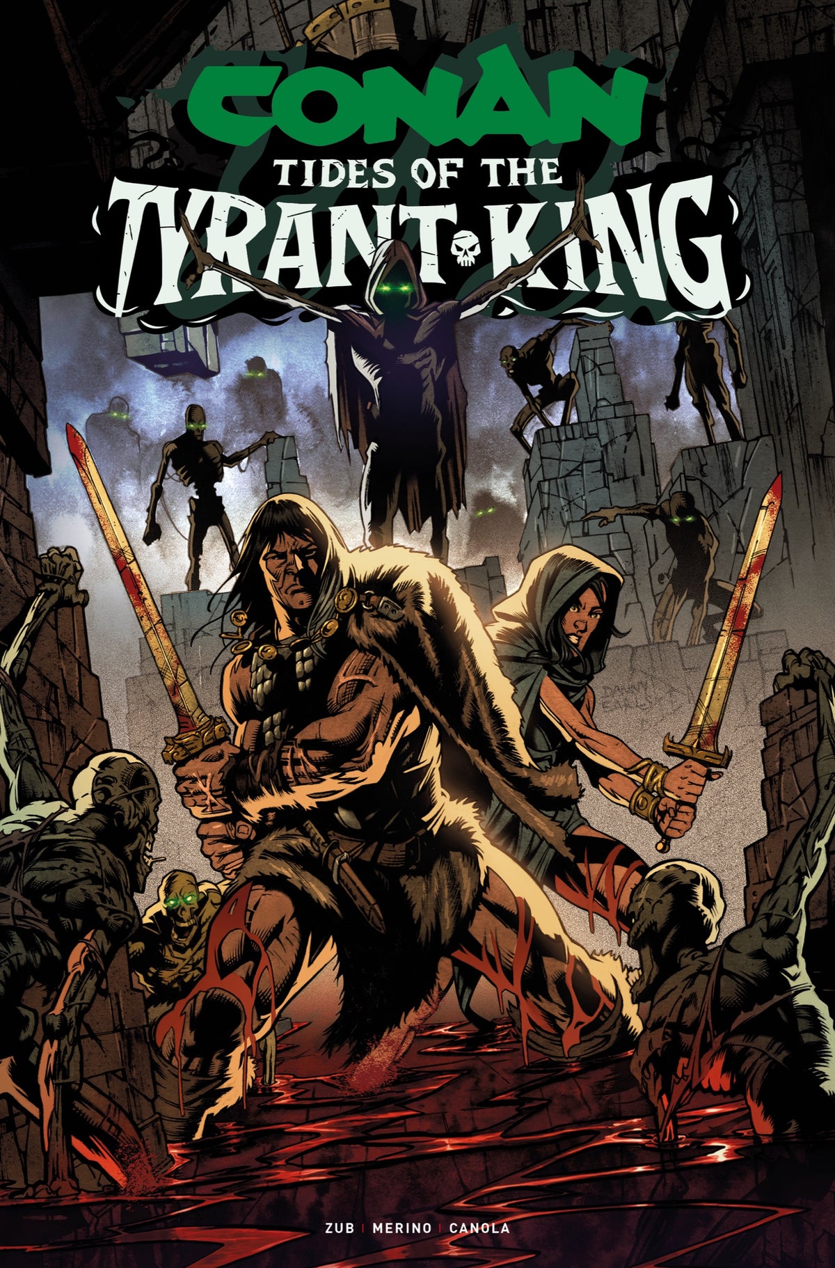 Conan the Barbarian Tides of the Tyrant King #3 (of 4) Cover C – Danny Earls Variant