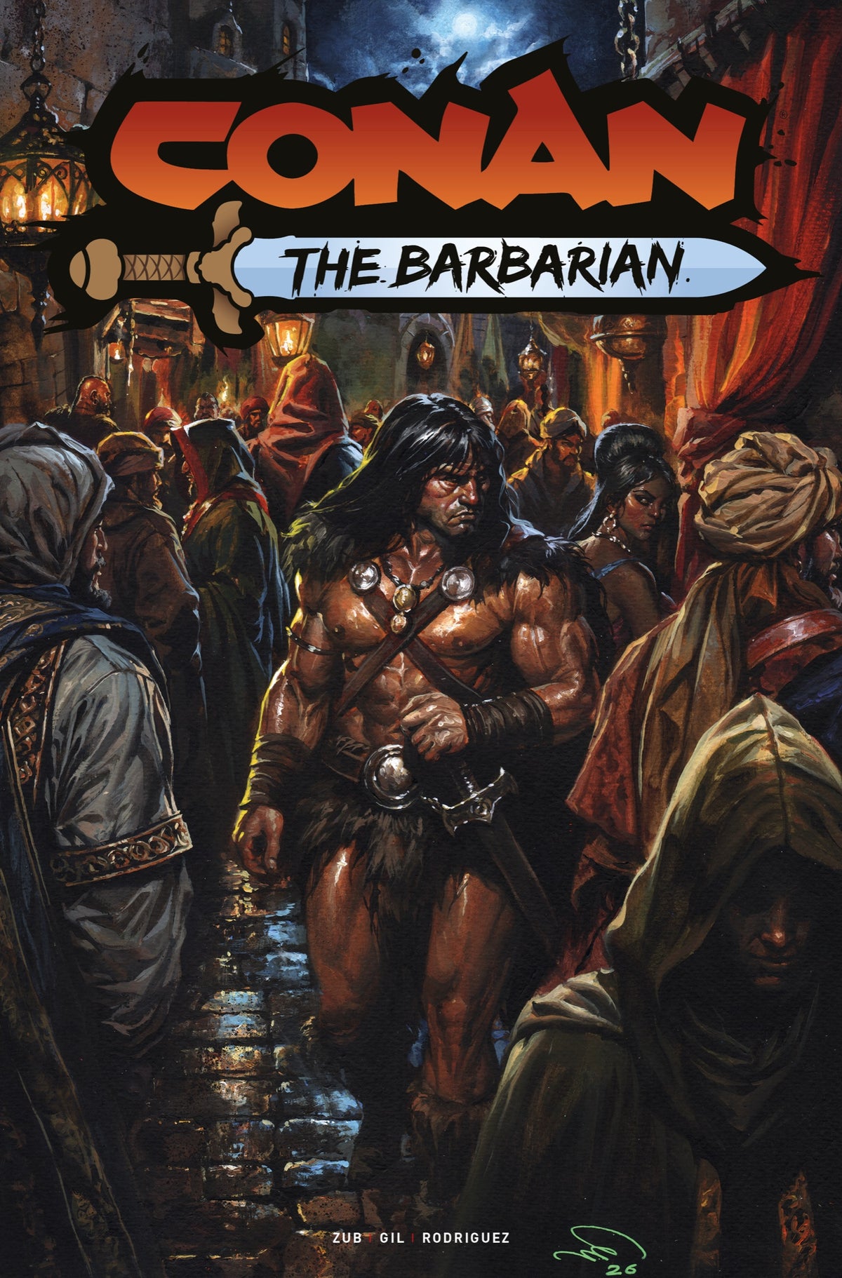 Conan the Barbarian #37 Cover B – Human Qutub Variant