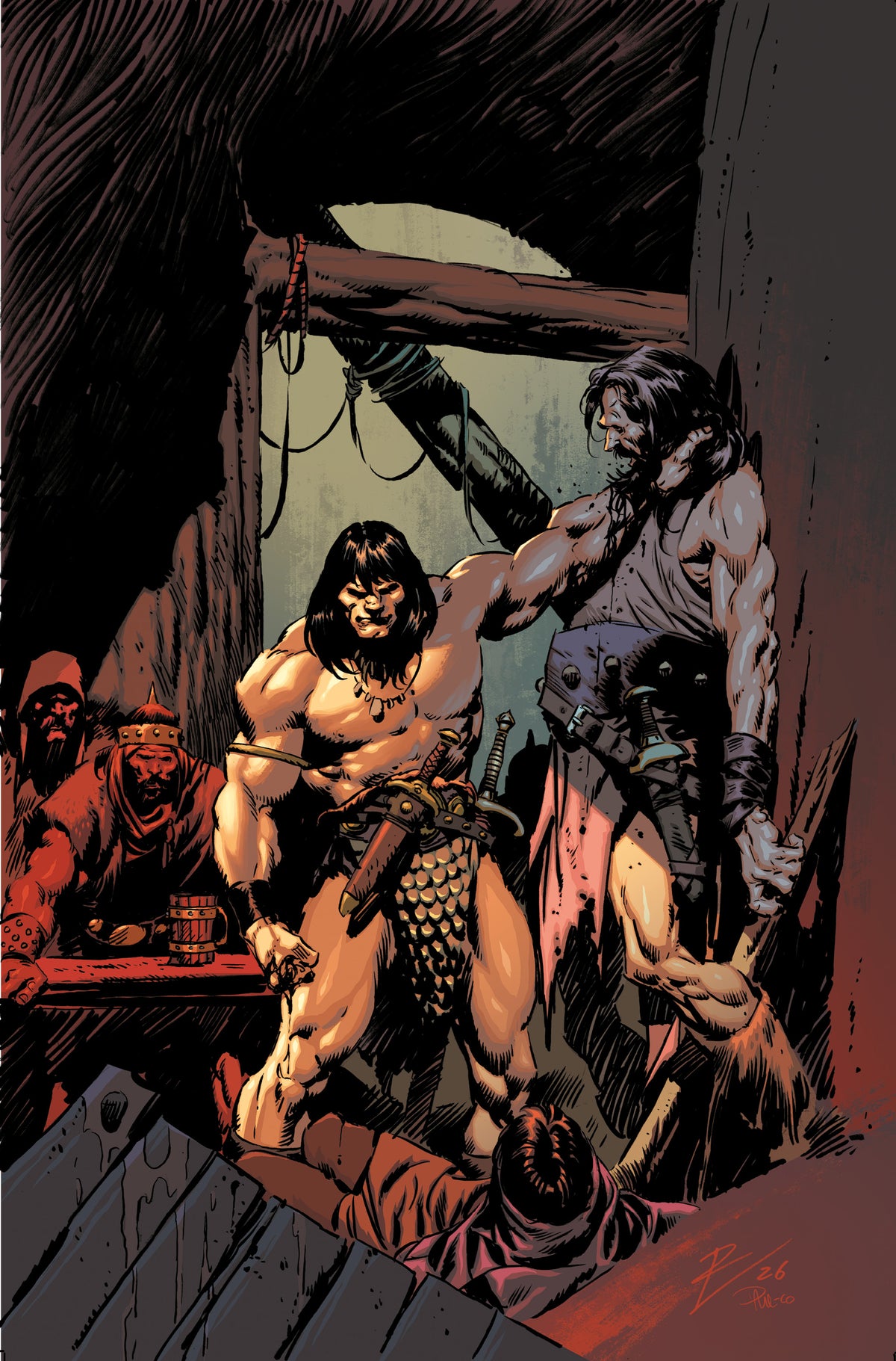 Conan the Barbarian #37 Cover G – Roberto De La Torre Virgin Cardstock