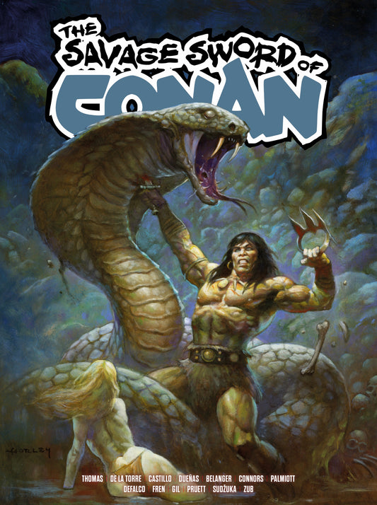 Savage Sword of Conan TP Vol 05 Direct Market Edition Alex Horley Default Title