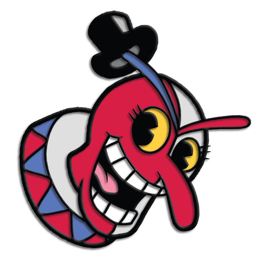 Cuphead Beppi Enamel Pin Badge Default Title