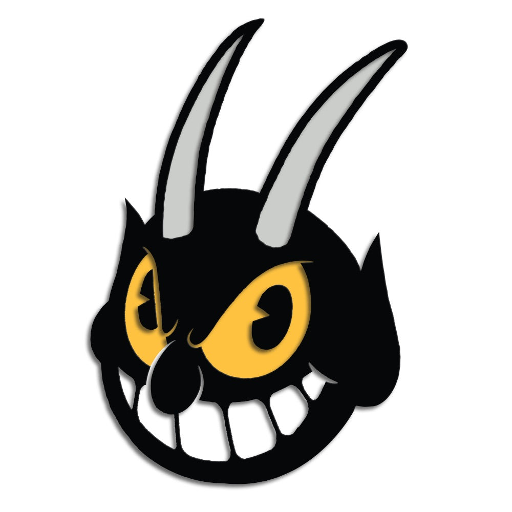 Cuphead Devil Enamel Pin Badge Default Title