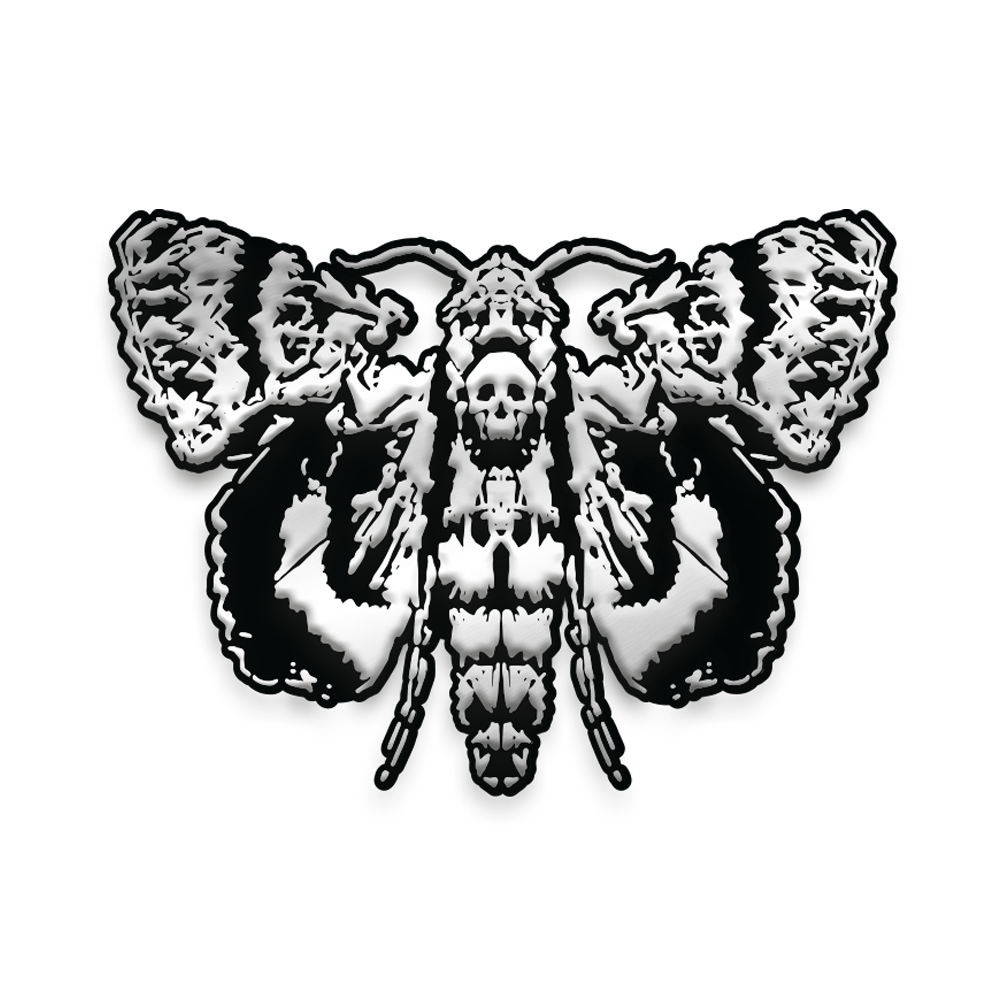 Life Is Strange Deaths Head Moth Enamel Pin Badge Default Title