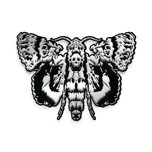 Life Is Strange Deaths Head Moth Enamel Pin Badge Default Title