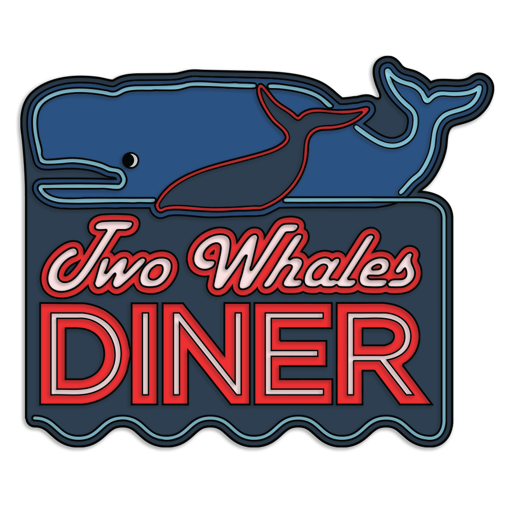Life Is Strange Two Whales Diner Enamel Pin Badge Default Title